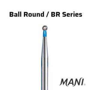 Mani Diamond Burs - Ball Round Type / Br Series