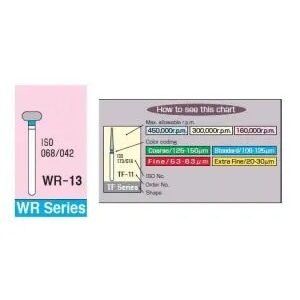 Mani Diamond Burs - Wheel Round Edge / Wr Series